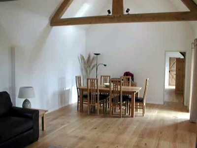 Dining Room on It Has A Light Oak Dining Table Which Comfortably Seats Six People  A